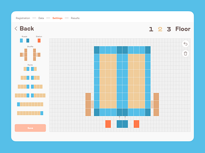 Warehouse management interface for Martistel design madebymad newcase site ui ux web website