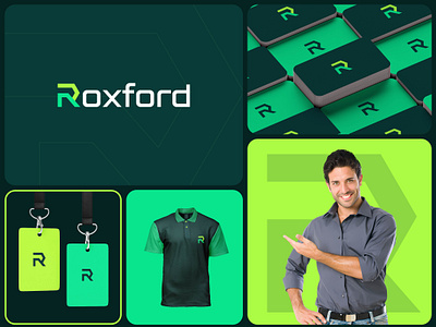 Roxford brand identity branding graphic design logo logo design