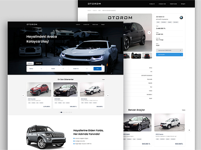 Car Marketplace UI | Seamless Buying & Selling Experience araba auto automotive branding buy car figma gallery graphic design ikinciel landing trade ui