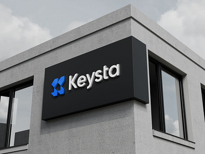 Keysta Logo architecture brand identity branding building logo construction construction logo corporate house logo k home letter k with home logo logo design logomark property real estate real estate logo rent sale symbol tag home logo