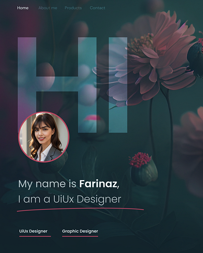 My Portfolio cv figma grafic design portfolio ui uiux