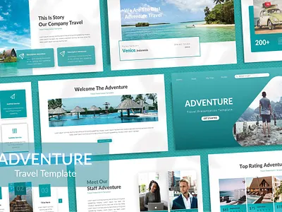 Adventure Persentation purple