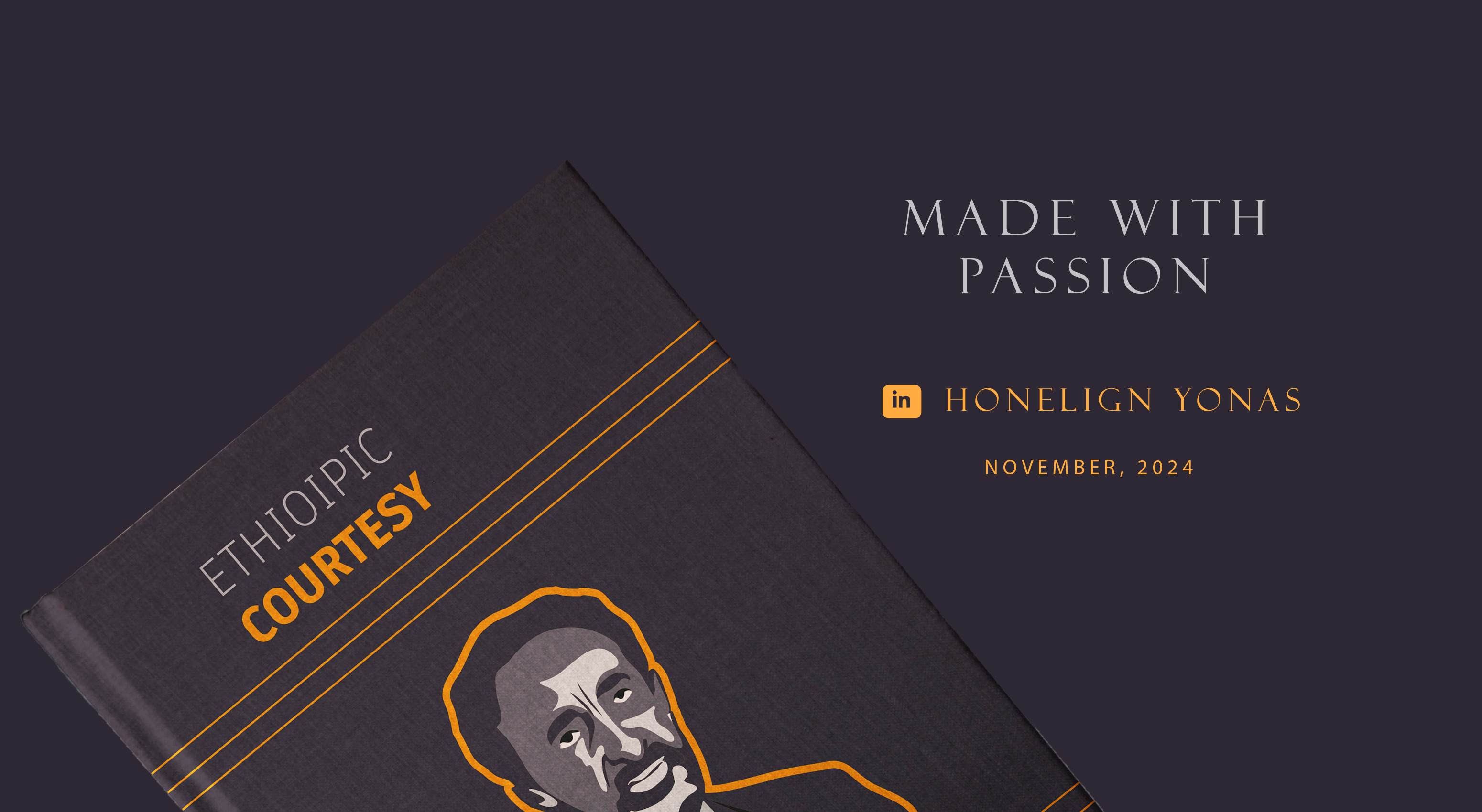 Ethiopic Courtesy book bookcover bookcoverdesign bookillustration graphicdesign illustration