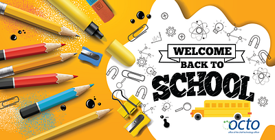 Back 2 School Giveaway branding design graphic design illustration typography vector