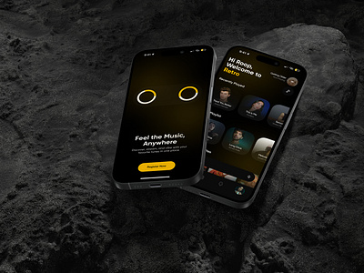 Music Player App UI branding graphic design ui