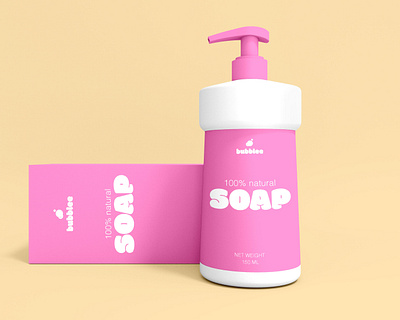 Bublee Soap awesome branding design graphic design logo minimalist vector