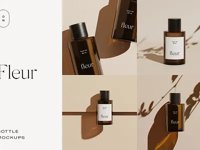 Fleur Cosmetic Bottle Mockups 30ml 50ml amber bottle amber bottle mockup apothecary apothecary bottle cologne bottle cosmetic bottle cosmetic bottle mockup cosmetic mockup cosmetic packaging fleur cosmetic bottle mockups liquid oil packaging mockup perfume bottle perfume mockup serum skincare mockup skincare packaging