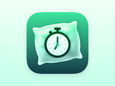 Serene Timer iOS App Icon app icon app icon design ios app icon