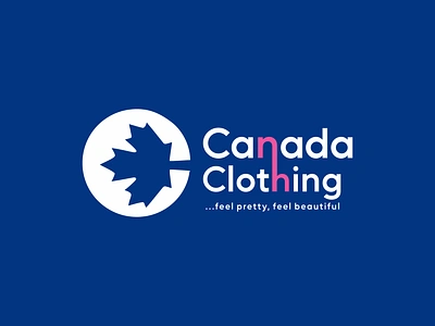 Canada Clothing (Logo Design) app branding de design graphic design illustration logo logo design typography ui vector