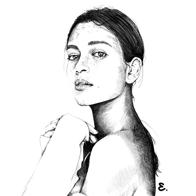 Ladies Pencil Portraits design illustration illustrator pencil portraits procreate women illustration