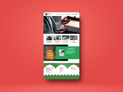 User-Friendly Hajj Kafela Website UI Design hajj hajj kafela hajj website islam islamic design islamic website ui
