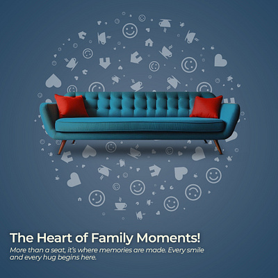 Couch Social Media Creative Design. 2024 adobedesigner adobesuite branding conception creativedesigner december designindustry designworld dribblecommunity graphicdesign illustration newideas patterncreation patterninillustrator trendingstylesindesign