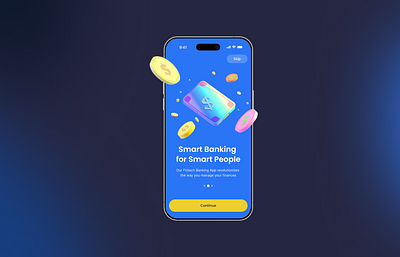 Banking App app bank banking design redesign screen ui ux