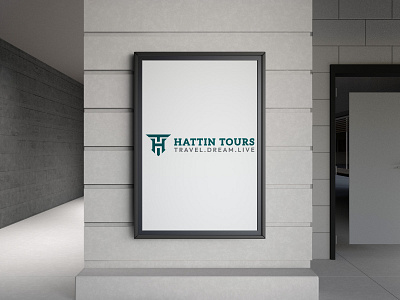 HATTIN TOURS branding graphic design logo