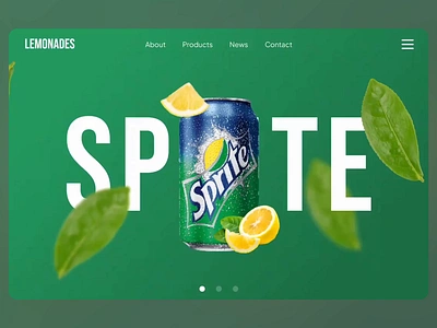 Lemonades - Drinks Marketplace App beverage app beverages carbonated drinks cold drinks cold drinks app energy drinks app fruit juices healthy drinks landing page lemonade natural drinks app online store organic drinks platform refreshments sustainable drinks app ui ux web web design web ui