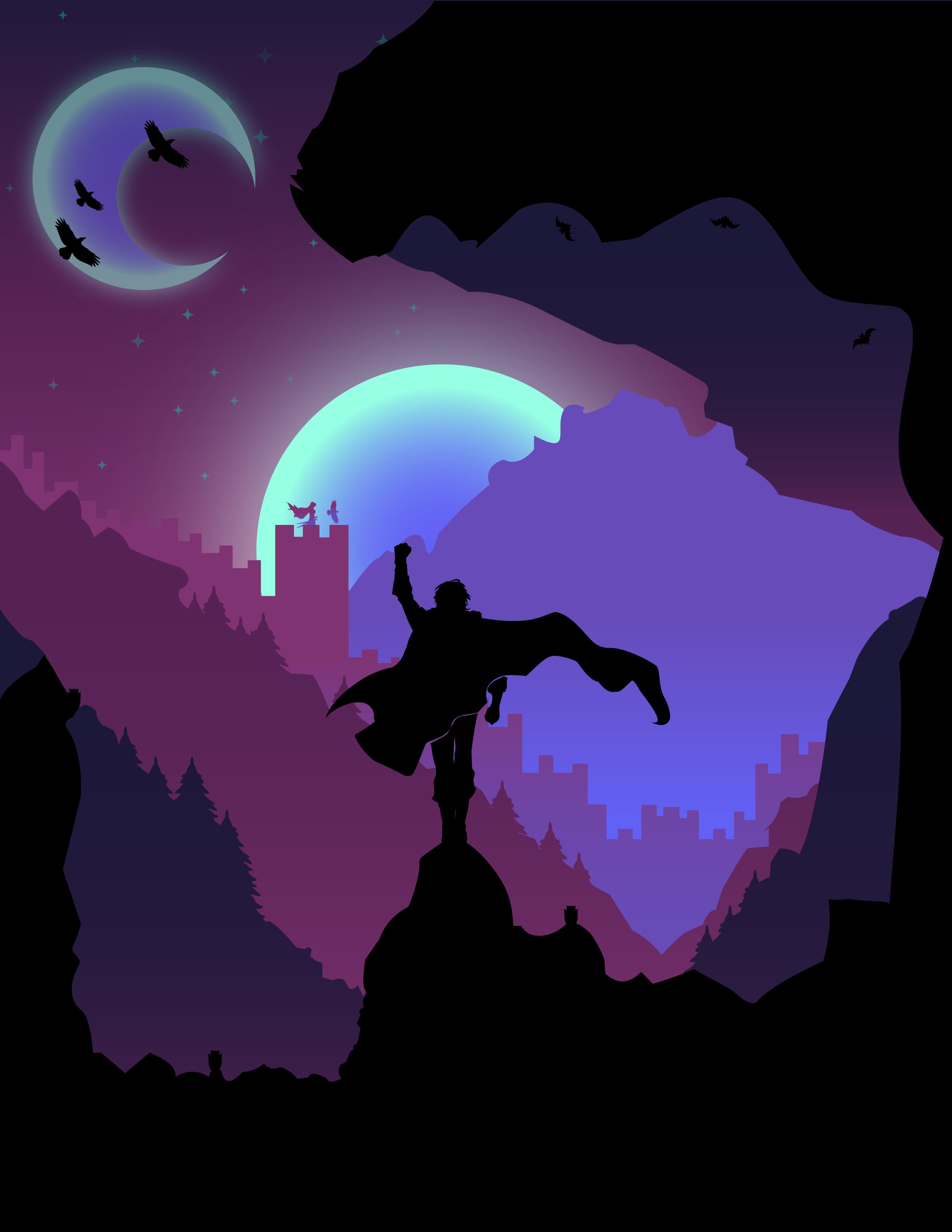 Example of Character Design Posters