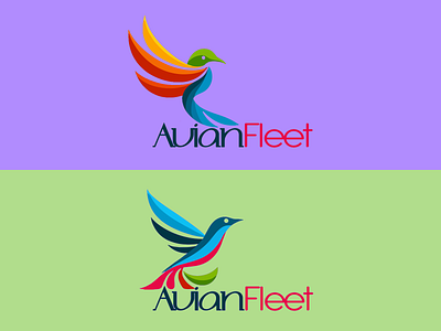 Avian-Fleet-Logo-02 app branding design graphic design illustration logo logos typography ui vector