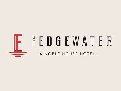 The Edgewater Hotel Animated Logo animation branding graphic design logo motion graphics