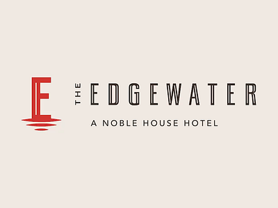 The Edgewater Hotel Animated Logo animation branding graphic design logo motion graphics