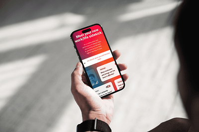 A Brand in the Hand app design ios ui ux website