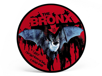 THE BRONX | BATS! LP album art bats! lp art graphic artist the bronx the bronx band