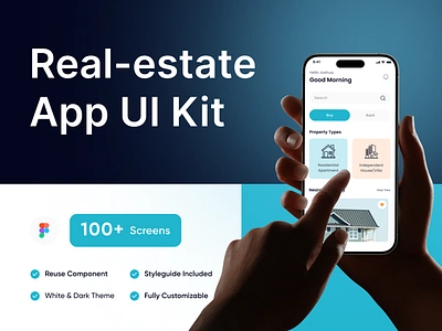 Real-estate App Design app buy clean design design home service mobile app oyasim product property real estaate real estate app realefy rent sell ui ui design ui kit uiuxdesign