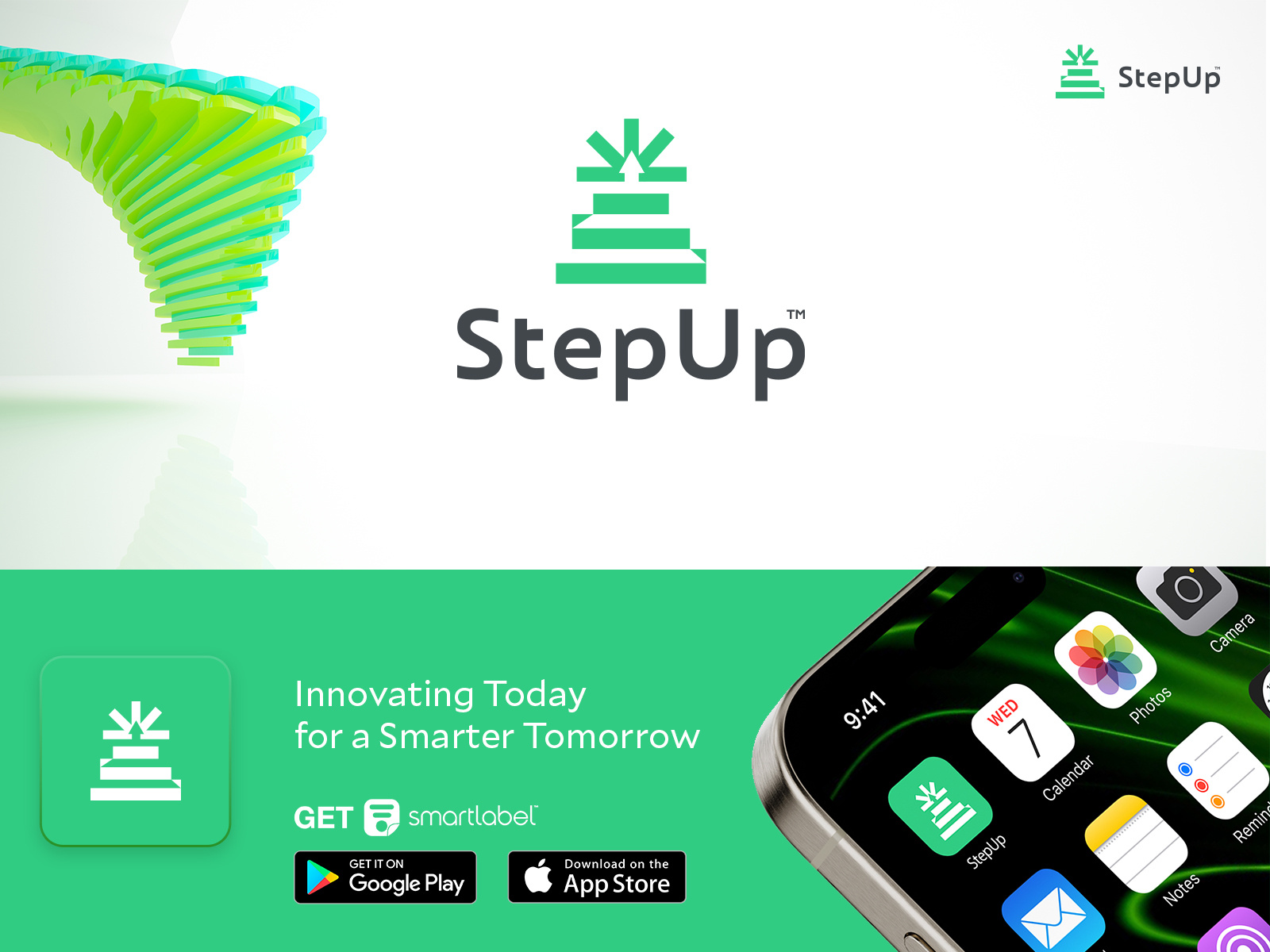 Example of Tech Logo Branding Design Service