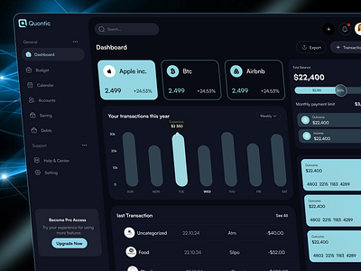 Finance Management Web Dashboard bank banking banking dashboard cashflow dashboard dasign ebanking finance fintech fintech dashboard online banking uiux web web design