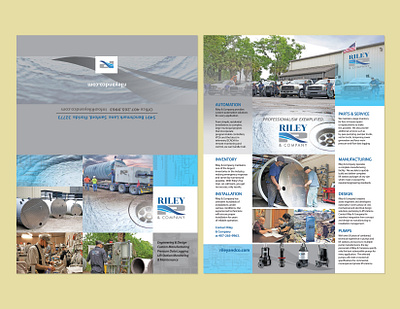 RILEY BRANDING + TRADESHOW PAMPLET (Flat)