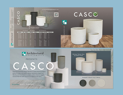 CASCO POTTERY BROCHURE (Flat)