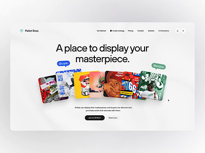 Pallet Ross - Website Animation blogger ecommerce fashion influencer landing page marketplace mobile friendly online shop personalized shop product landing page saas shop shopify shopify store shopify theme startup store store homepage website woocommerce