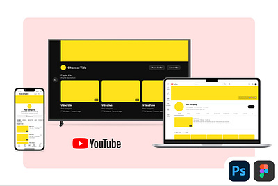 YouTube Branding Kit PSD Figma iphone psd mockup social media mockup social media pack social media psd template social media strategy social media template youtube banner youtube branding youtube branding kit youtube branding kit psd youtube branding kit psd figma youtube channel art youtube channel mockup youtube channel template youtube figma mockup youtube presentation youtube preview youtube psd mockup youtube template youtube thumbnail