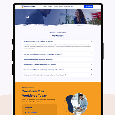 FAQ Page Design with Interactive Collapsible Sections and CTA 💻 call to action collapsible section faq interface faq page design figma design interactive ui modern web design ranjith ramesh ranjithramesh ranjithrameshr user experience design uxui design