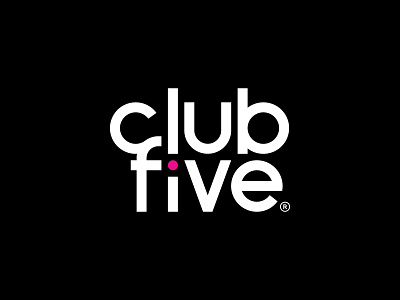 Clubfive - Logo Design club five club five logo modern logo modern skincare logo skincare skincare logo wordmark wordmark logo