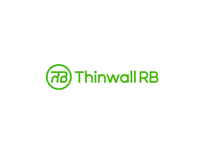 Thinwall RB - Logo Design leaf logo letter rb logo lettermark logo rb logo