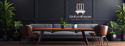 IDA FurniFabale LOGO Design furniture logo design logo design trendy