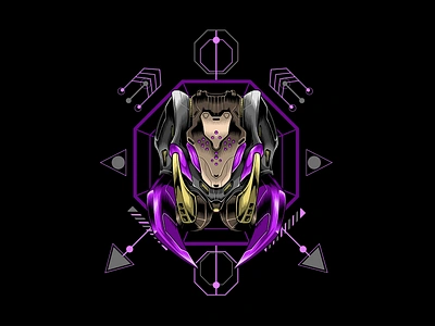 Cyber Tarantula animal apparel artwork character design cyber design illustration insect mecha sacred geometry scifi tarantula