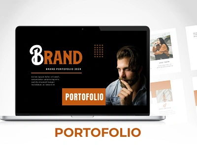 Portofolio Design brand googleslides keynote pitdeck portofolio ppt presentation slides