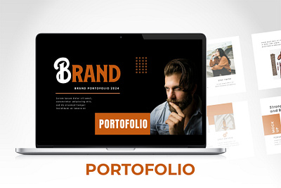 Portofolio Design brand googleslides keynote pitdeck portofolio ppt presentation slides