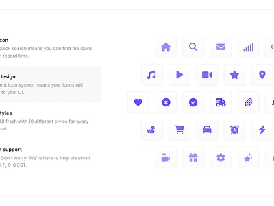 Marketing Section component components css design feature features framework html icons landing landing page layout marketing navigation page section tabs ui ux