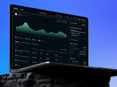 AI-Powered Investment Portfolio Dashboard dark mode dashboard dashboard designs data analysis investment investment dashboard investorapp market insights portfolio portfolio management smart investing ui ui design uiux uiux design user experience user interface ux ux design