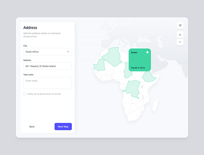 Map - Daily UI 029 daily ui