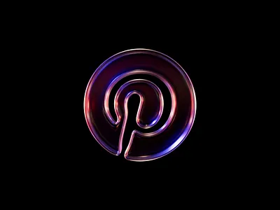 pinterest animation icon logo mobile