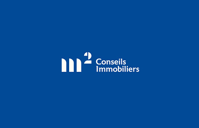 M2 Conseils Immobiliers | Brand Identity identité visuelle