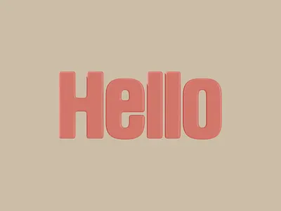 hello animation branding logo mobile