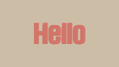 hello animation branding logo mobile