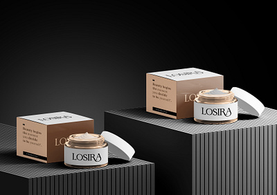 Branding @Losira beauty brand design brand guidelines brand identity branding cream design identity logo logo design logodesign luxury makeup mark minimalism modern natural versatility