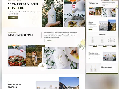Le Maniot Custom Website Design By Concept Grow IT Solutions animation graphic design ux vector