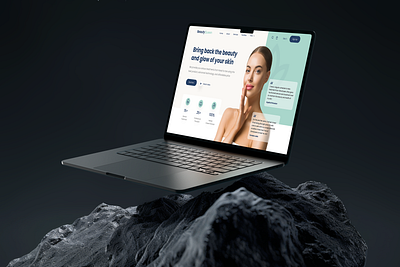 BeautyQueen- Spa & Beauty Website Design beauti beautiful spa beauty branding design hero hero section landing page mockup spa spa beauty spa beauty trendy typography ui uiux ux web design website website design