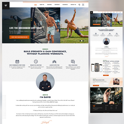 Webbfit Perfor Custom Website Design By Concept Grow IT Solution animation branding graphic design logo motion graphics